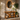 Verdant Branch Solid Wood Bathroom Vanity with Open Shelves