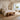 Sculptural Double Hollow Organic Modern Solid Wood Bedroom Bench