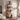 Sora Sculptural Solid Wood Bookshelf