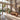 Sculptural Ribbon Loop Solid Wood Bench with Flowing Curved Base