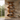 Cascade Form Sculptural Solid Wood Display Shelf with Staggered Open Levels