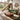 Sculptural Solid Wood Coffee Table with Curved Open Base