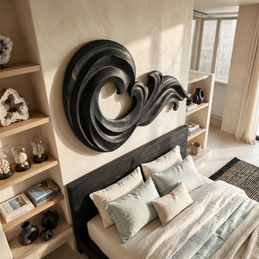 Ocean Heart Wave Wall Sculpture