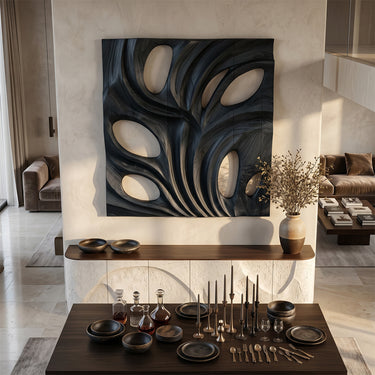 Abstract Organic Tree Canopy Wall Art