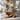 Sculptural Wave Console Table with Organic Lower Shelf