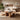 Organic Two-Tier Sculptural Solid Wood Coffee Table