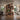 Sculptural Canyon Flow Bar Cabinet With Organic Display Niches