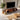 Sculptural Curved TV Cabinet with Open Shelves and Storage