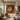Square Wood Wall Art With Radiant Sunburst Relief Design