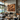 Large Wood Wall Decor With Flowing Wave Relief Design