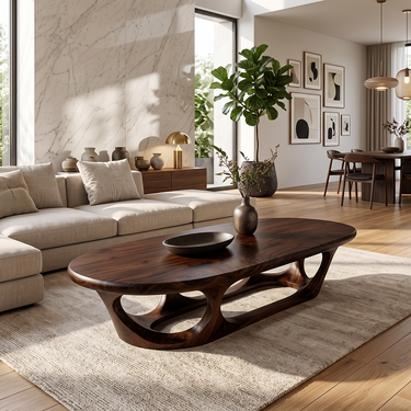 Aurelia Organic Solid Wood Coffee Table